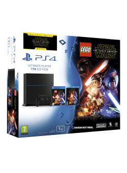 Игровая консоль Sony PlayStation 4 1Tb Black (CUH-1216B) + Lego Star Wars the Force Awakens